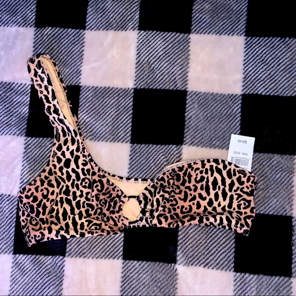 Brand new Pacsun Bikini Top Cheetah print !